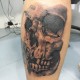 calavera-skull-Jorge García-Tatuajes L'Eliana