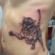 Tatuaje Tigre - tatuajes L'Eliana - Jorge García