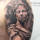 tattoo césar-estatua-jorge garcía-tatuajes L'Eliana