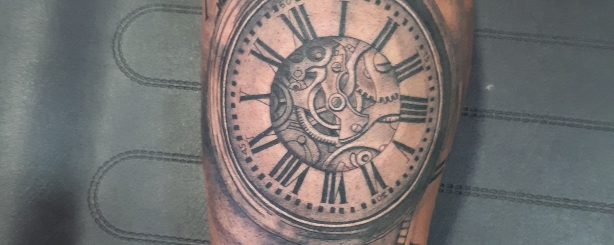 Tattoo-Tatuaje-Reloj-Jorge Terrorize-Tatuajes L'Eliana