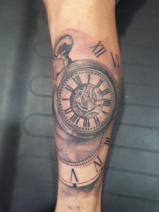 Tattoo-Tatuaje-Reloj-Jorge Terrorize-Tatuajes L'Eliana