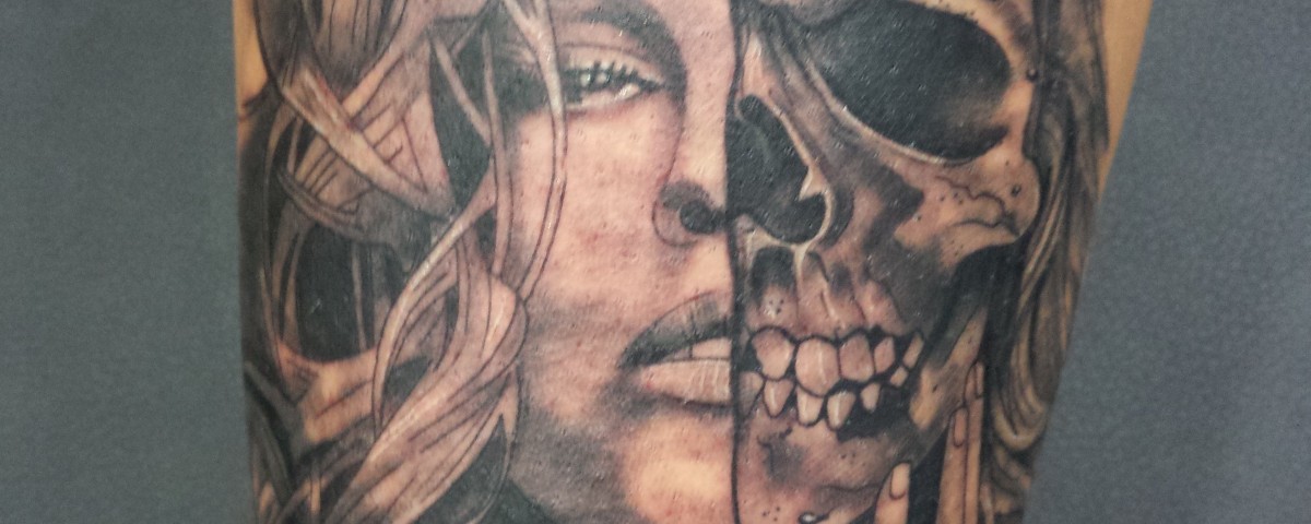 Calavera-skull-Jorge Garcìa-Tatuajes L'Eliana